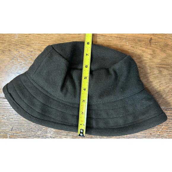 New York Hat & Cap Co. Green Wool Bucket Hat Rare Vintage - Picture 6 of 8